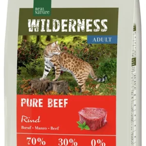 REAL NATURE WILDERNESS Adult Pure Beef 2,5 kg Preisknaller